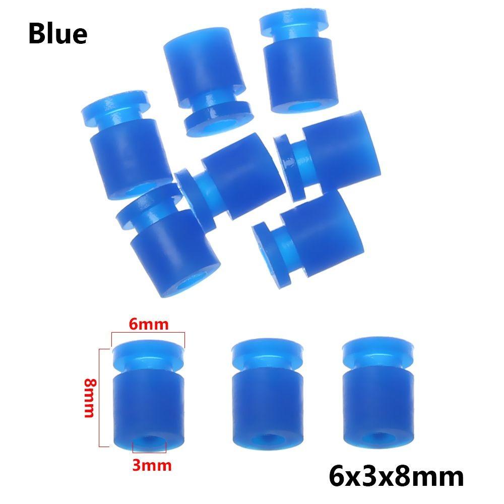 10pcs 8*6*3mm Rubber Damper Balls Silicone Silencer For F4 F7 Flight Controller/FPV Quadcopter