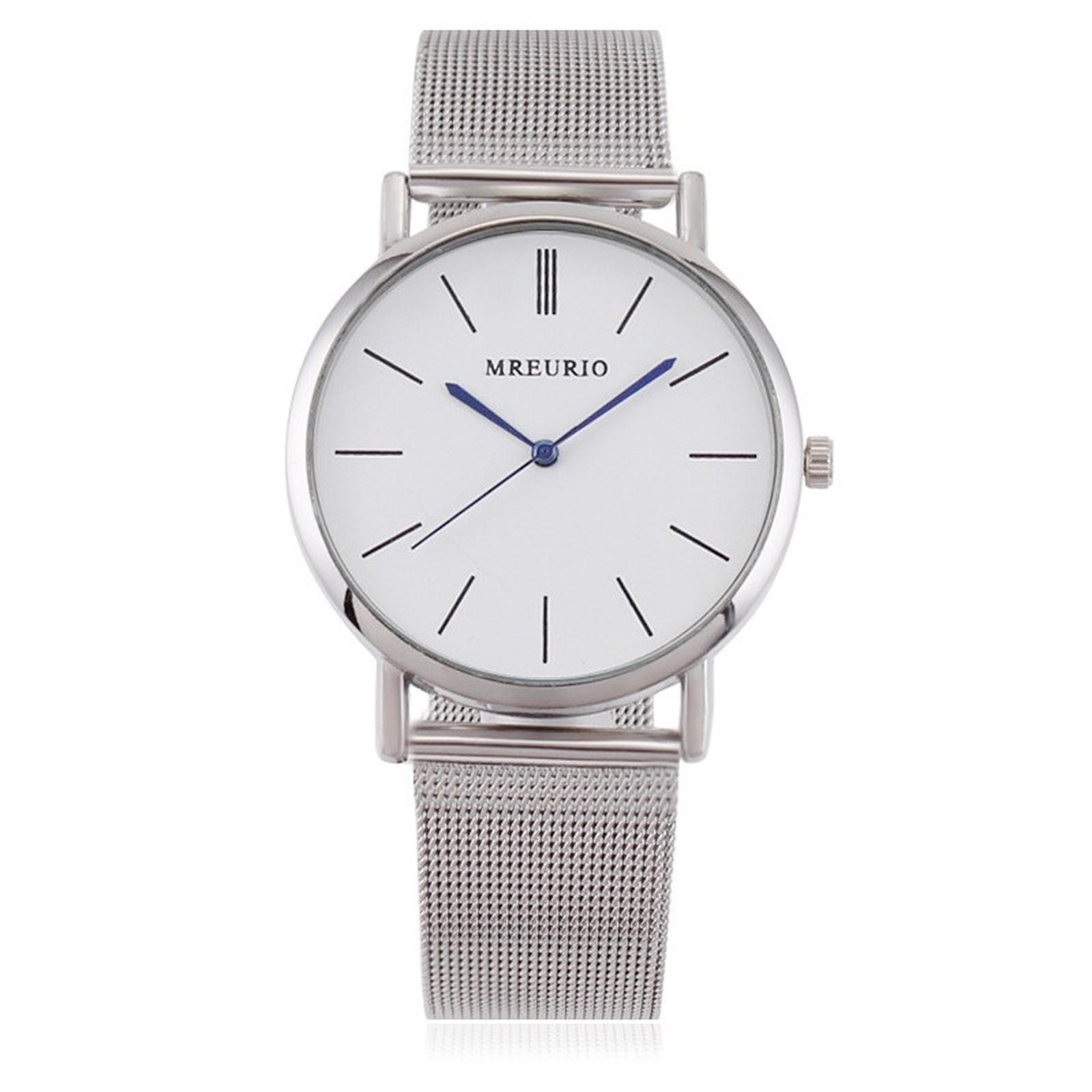 

Мужские водонепроницаемые светящиеся наручные часы-будильник для бега One Size серебряный