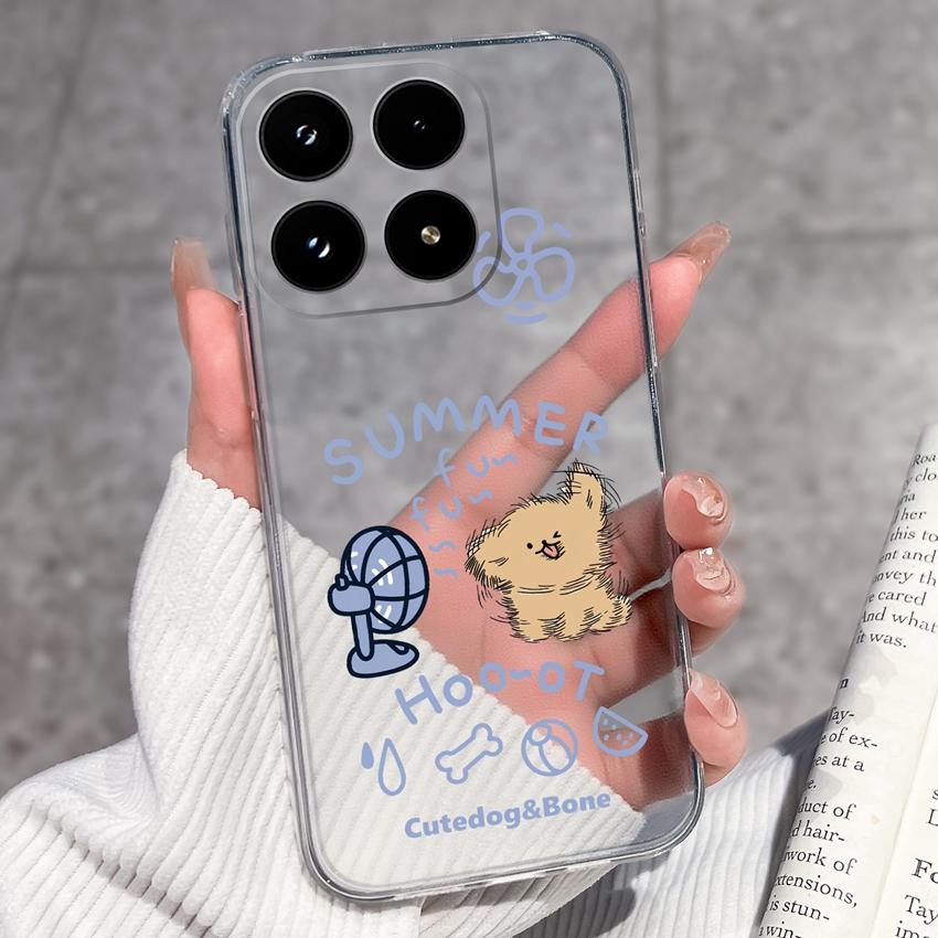 For Xiaomi 17 Mi 11T 11 10T 10 Pro 10S Phone Cover Sleeping Beauty Pattern Black TPU Soft Silicone Shockproof Protective Casing For Xiaomi Bumper Case