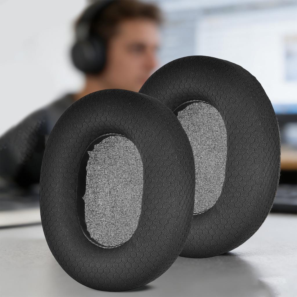 Soft Headphone Ear Pad for ROG Pelta Headsets Earpads Ear Cushions Enhances Grip And Reduces Heat Build Up Earmuff