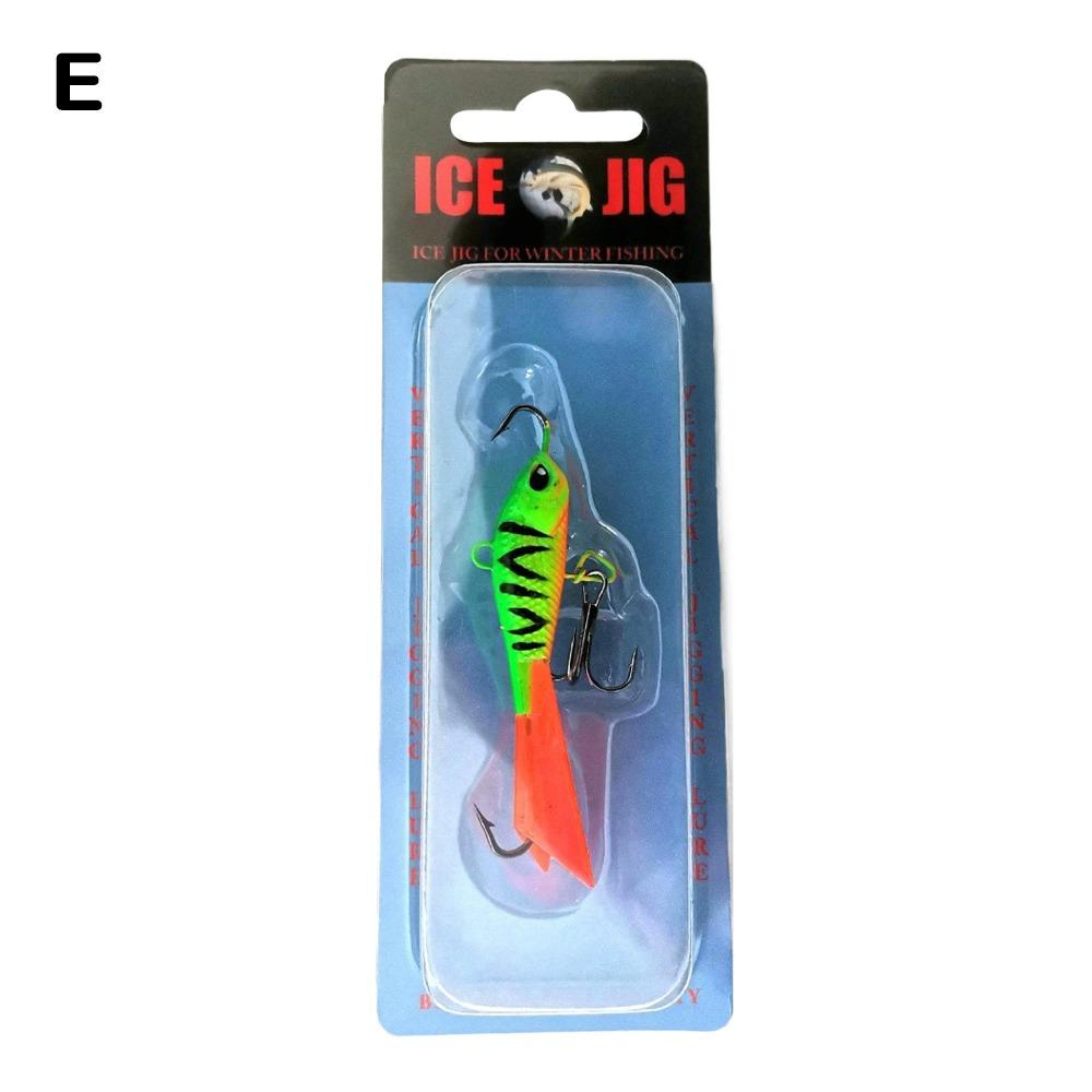 AD-Sharp Spoon Metal Lures 63mm/15g Ice Fishing Lure 2024 Winter Ice Fishing Lure Diamond