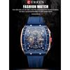 CURREN Nuovi orologi da uomo Orologio da uomo multifunzionale con calendario in sei capretto impermeabile