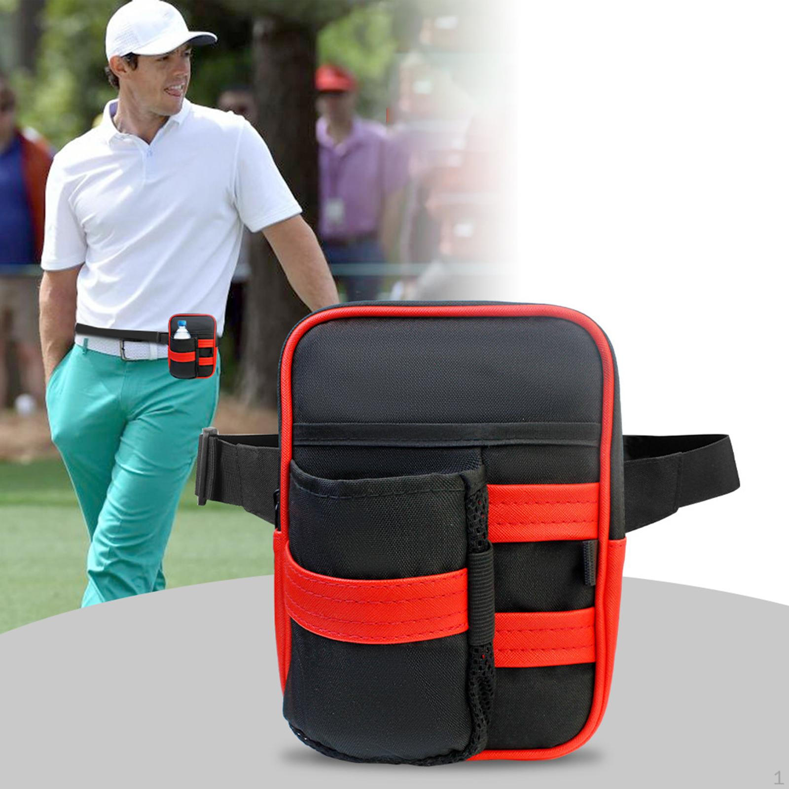 

Golf Waist Pack Fanny Ball Bag with Adjustable Buckle Lightweight