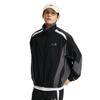 Li Ning DNA Series Winter Sports Inspired Limited American Retro Color Block Casual Fashion Versatile Logo Quick Dry Cool Zipper Windbreaker AFDWE01-1