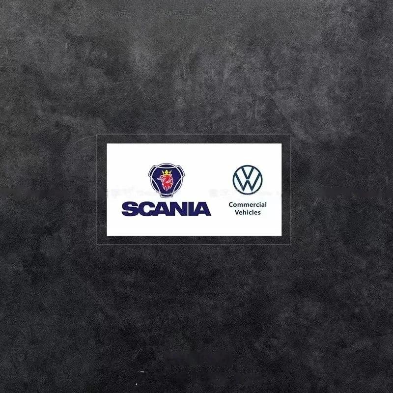 

For VW JDM Static Car Head Glass stickers Decorative Emblem Stickers For Volkswagen Golf Passat Polo T5 Magotan Touran Arteon 1pcs
