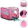 Vidaxl Play Tent with 250 Balls, Pink, 70X112X70 Cm