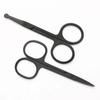 Hair Electric Brushes for Hair Trimmers Healths Trimmer for Nose Safety Scissors Steel Removal Round Black Stainless Shaving Men