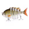Sinking Artificial Bait 80mm 14g Multi Jointed Swimbait Pike 6-Segments Bionic Fishing Lure Wobblers
