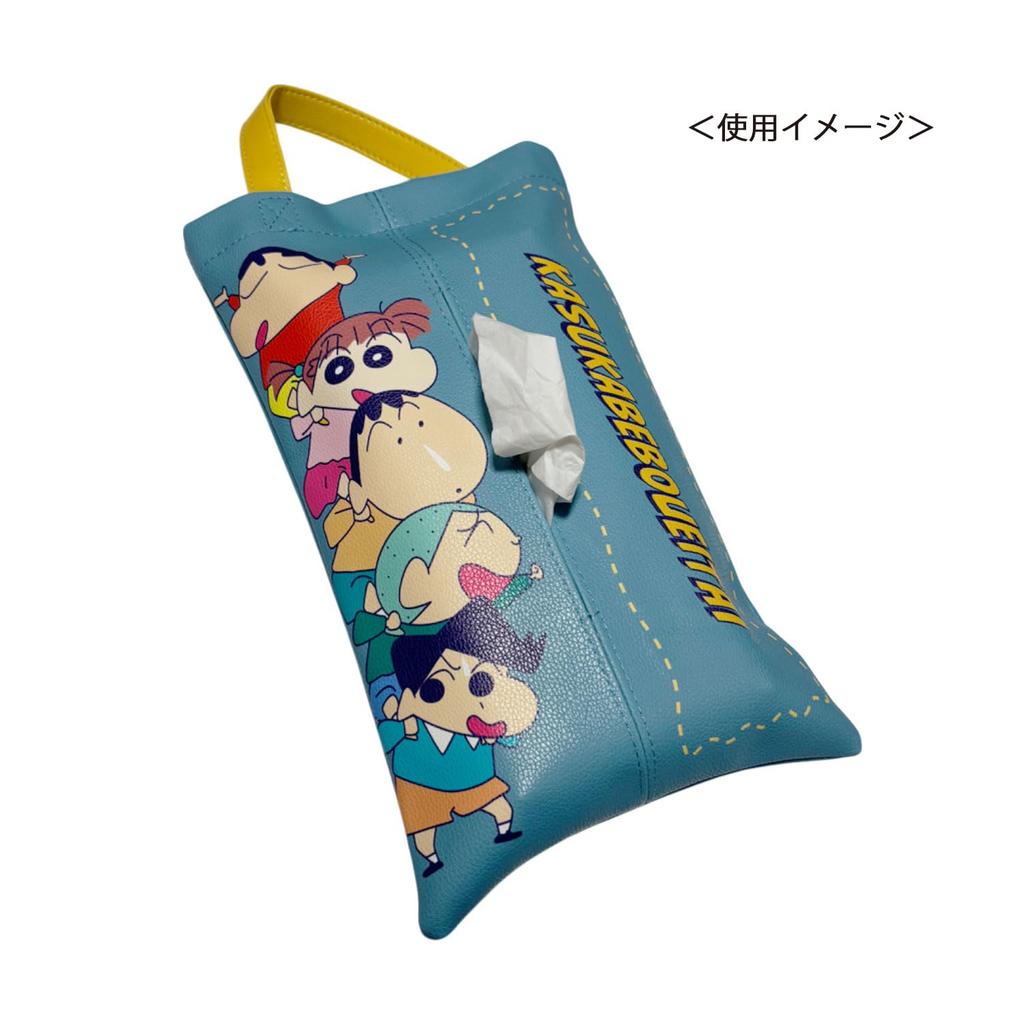 Small Planet Crayon Tissue Box Cover Kasukabe Defense Force Shin-chan