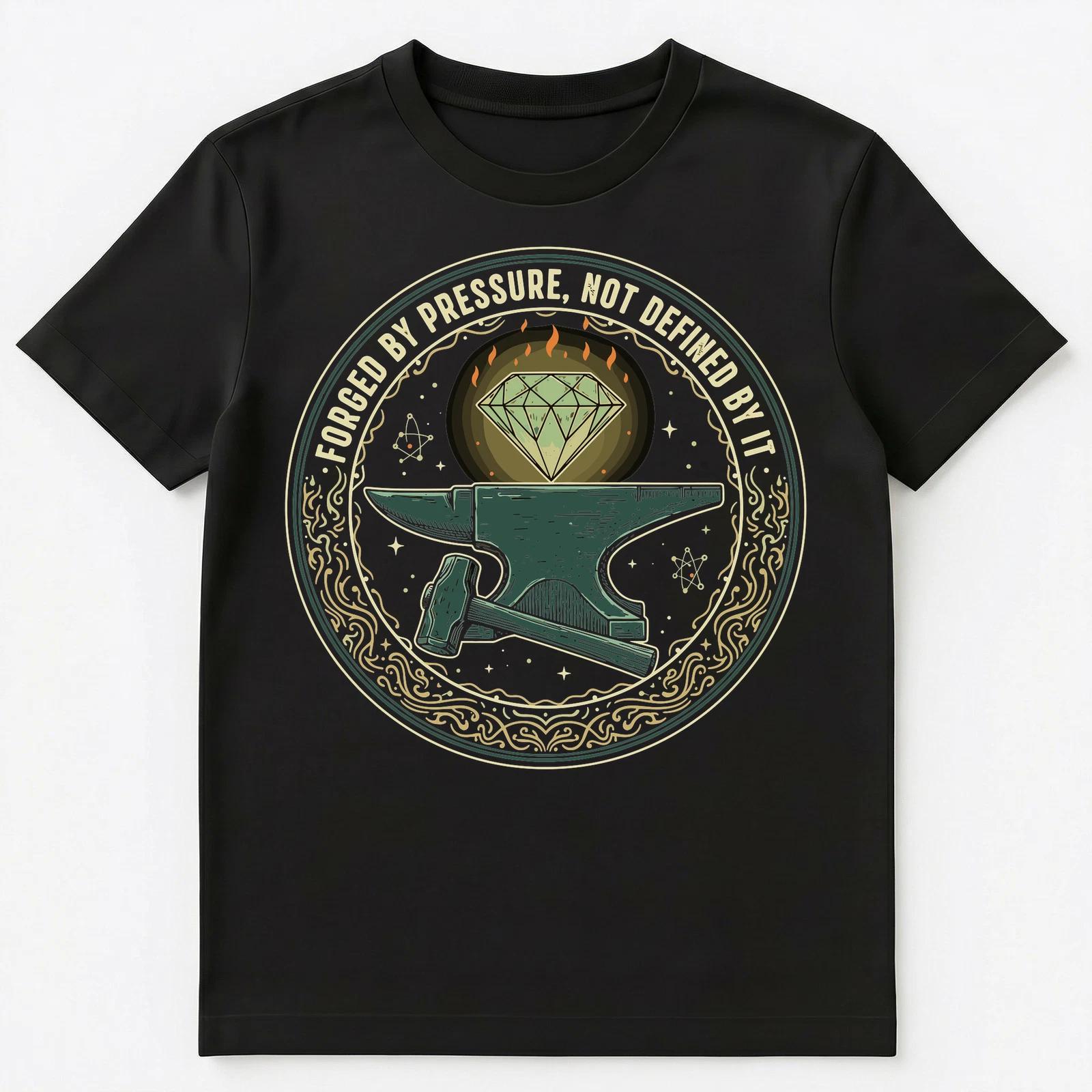 

Stoic Individual Forged Pressure Resilience Motivation Unisex T-Shirt 2XL