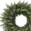 Christmas Wreath Real Touch Faux Cedar Large Green Garland Front Door Windows Festive Party Decor DIY Decoration