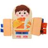 Children's Puzzle Montessori Early Education Multi-layer Busy Board Kindergarten Baby Dressing Learning Ability Training Wooden Toys