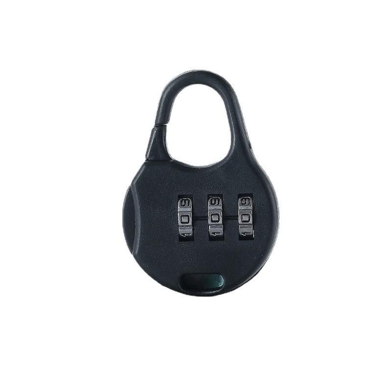 Bag Password Lock 3 Dia L Metal Resettable Combination Padlock Suitcase Password Digit Lock F5 Color Code Lock