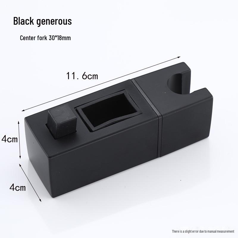 Adjustable Square Shower Head Bracket Holder - Bathroom Mount and Seat Accessories