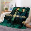 3D Latest Supernatural Dean Sam Soft Flannel Blankets,Throw Blanket Comfortable Blanket for Picnic Beds Sofa Home Bedroom Gift