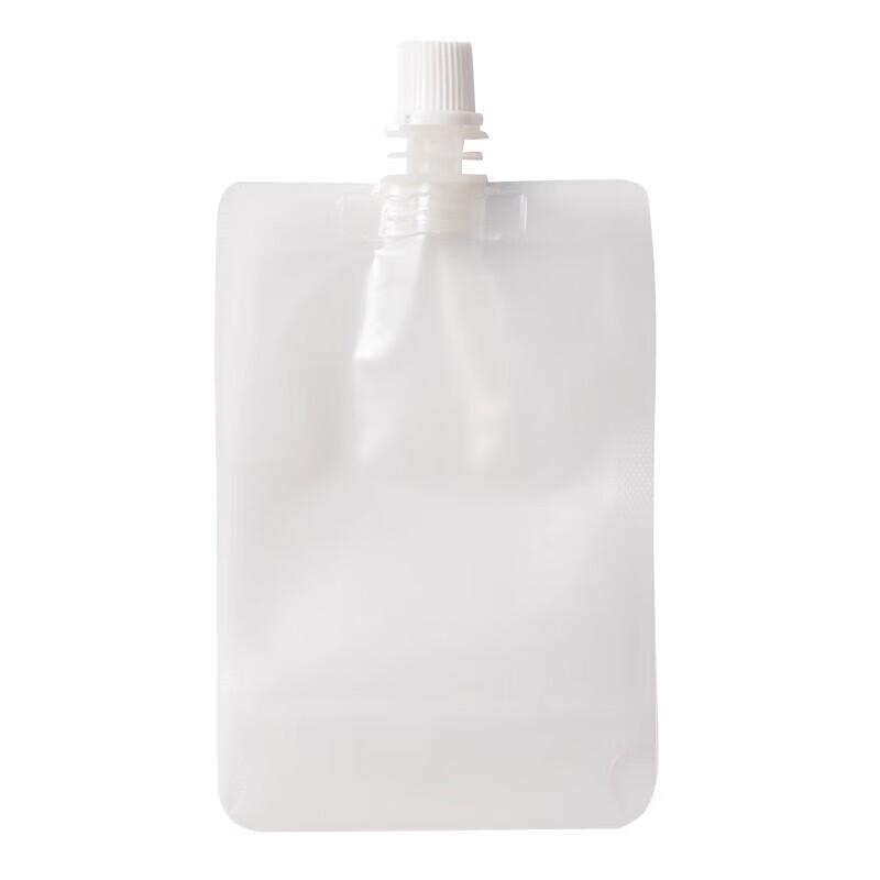 300ML Disposable Transparent Spout Pouches, 50-Pack