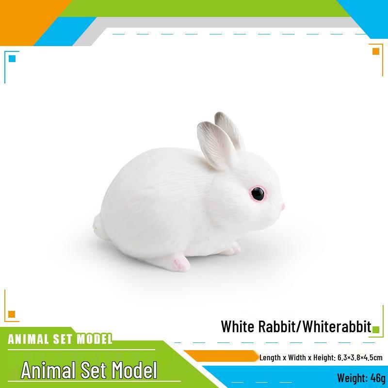 Cross-border Animal Cognitive Simulation Toy: Shiba Inu, Panda, Pig, White Rabbit, White Snake, Hamster Models