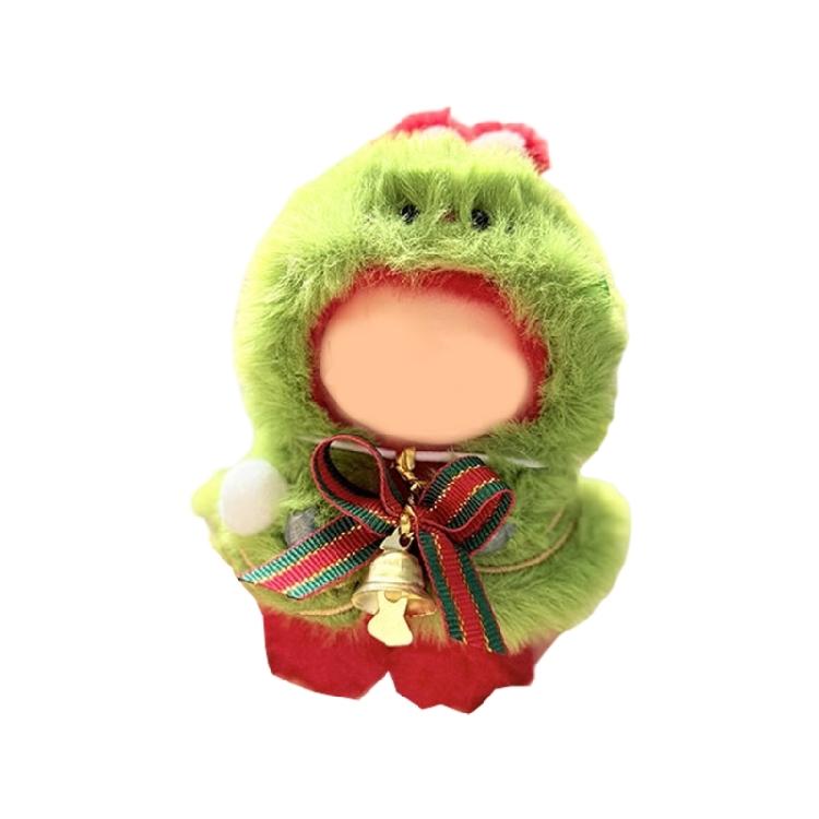 Seasonal Doll Cape For 10cm Mini Anime Figure Doll Soft Washable Fabric Christmas Outfit Anime Doll Decoration