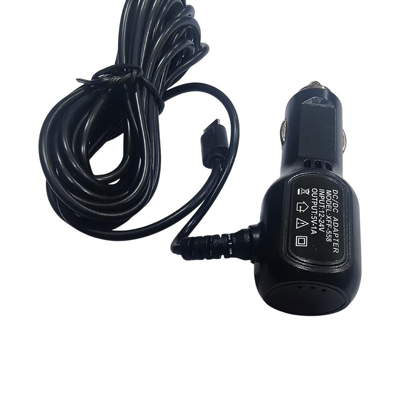 Car DVR Power Adapter Charger Type-C Dash Cam Hardwiring Kit with Fuse Box Low Voltage Protection for Auto Vehicles