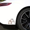 Cat Pattern Car Stickers for Window Fuel Tank Bumper Auto Scratch Blocking Sticker Waterproof Motorcycle Decals Helmet Decal