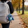 Lilo Stitch Plüsch Schlüsselanhänger mit Tiermuster für Rucksack und Tasche Dekoration