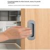 Sliding Door Hidden Pull Handle Cabinet Door Invisible Embedded Handle Kitchen Door Recessed Slot Handle For Sliding Doors