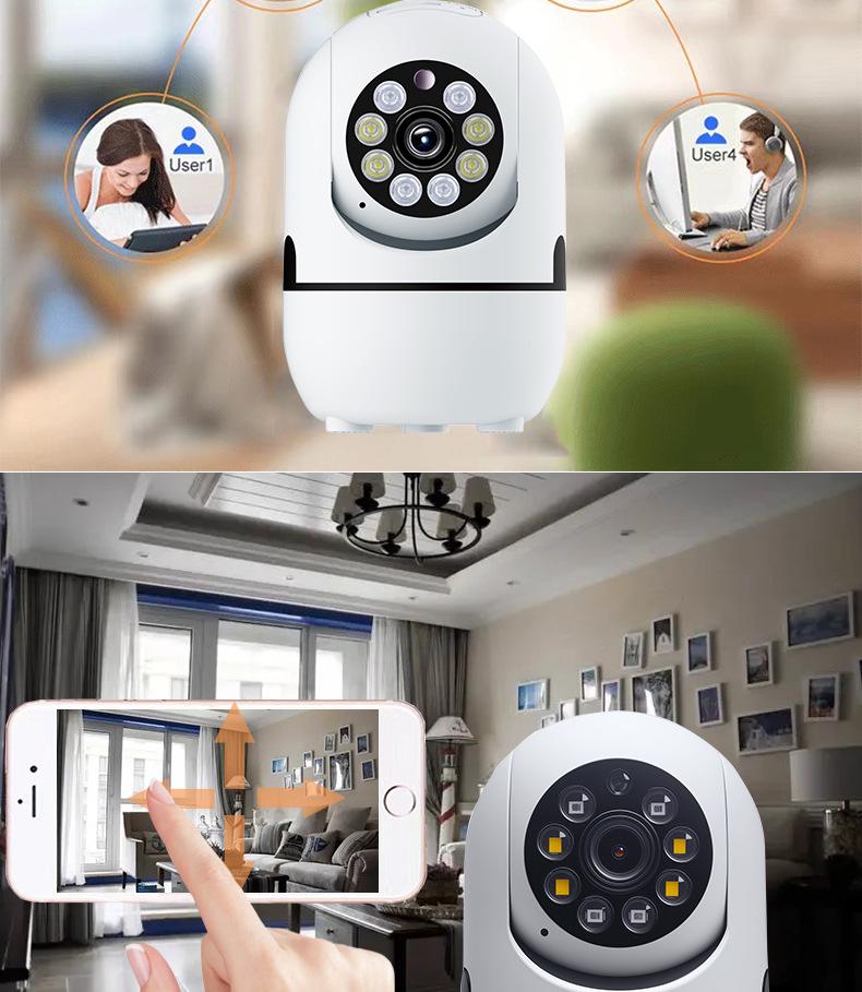 360° Wide Angle Night Vision Wireless Pet & Baby Monitor Camera
