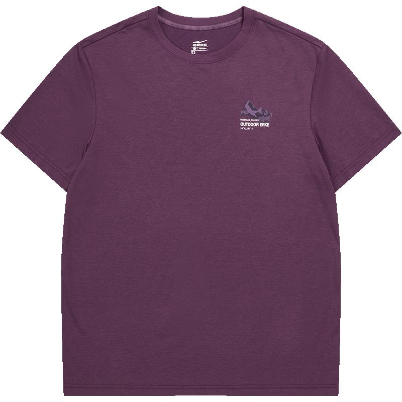 Erke Men s Performance Short Sleeve Round Neck T-Shirt L