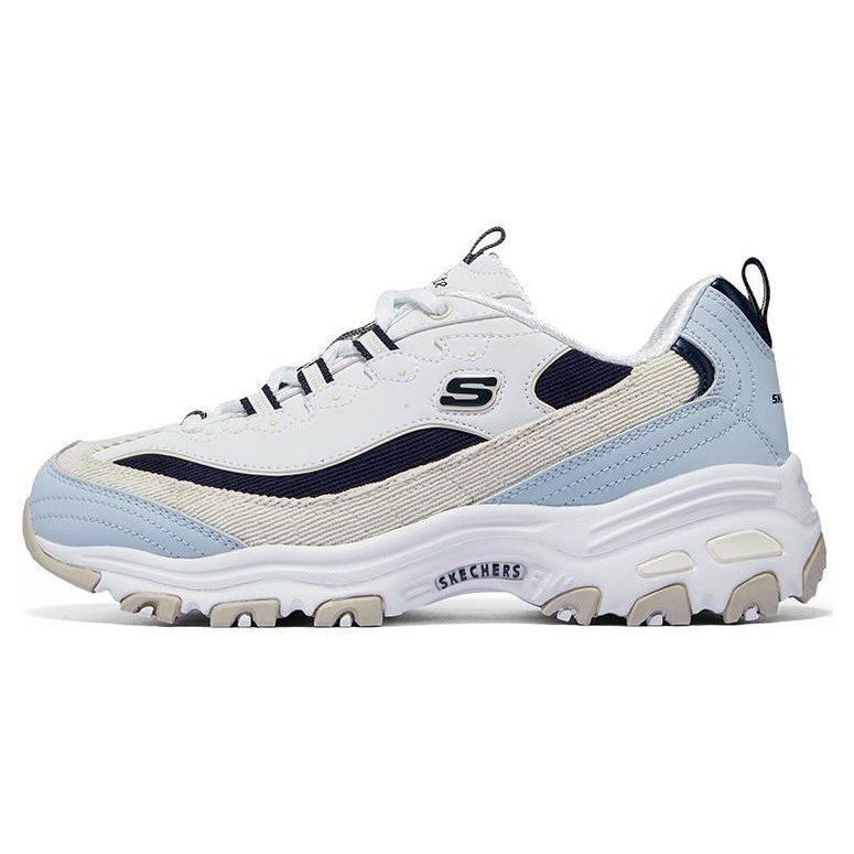 Skechers D'Lites Varsity Spirit Schuhe 'Weiß Blau Schwarz' Damen 896276-BLMT 36.5 blau