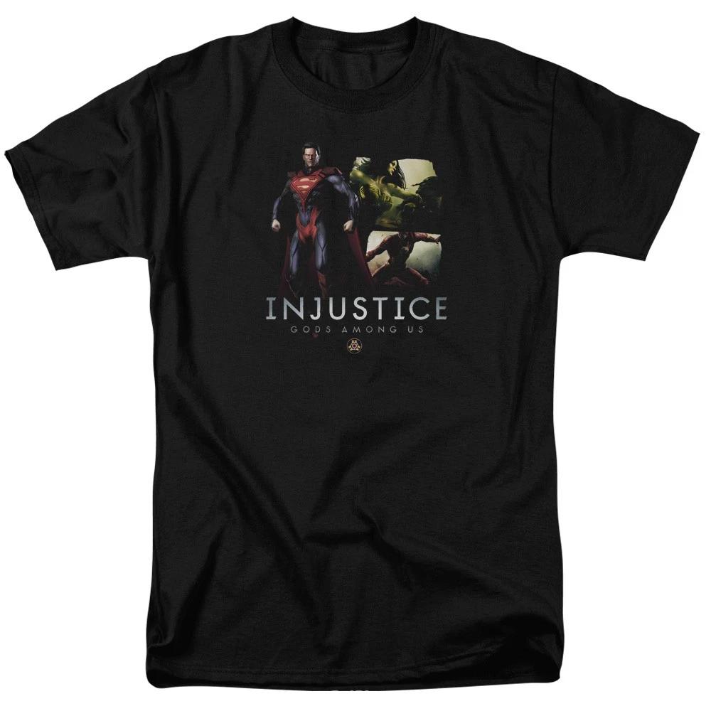 DC Comics Injustice Gods Among Us Supermans Revenge Unisex Children s T-shirt Black 150