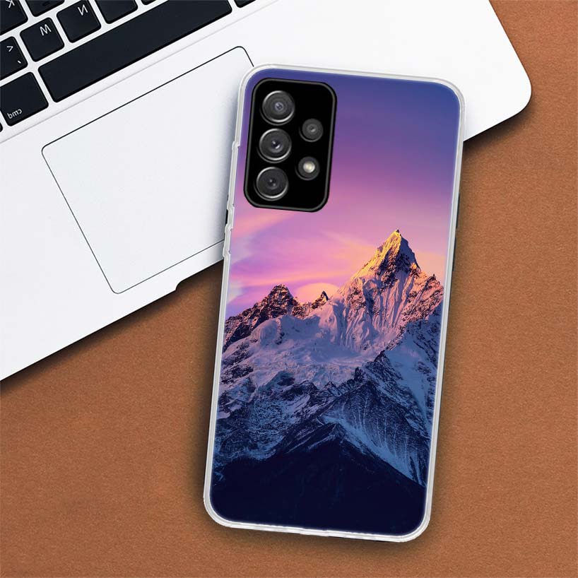 

Чехол для телефона Mountain Peak Forest для Samsung Galaxy A51 A71 A50 A70 A40 A30 A20E A10 A41 A31 A21S A11 A01 A6 A8 + A7 A9 Plus Samsung A7 2018