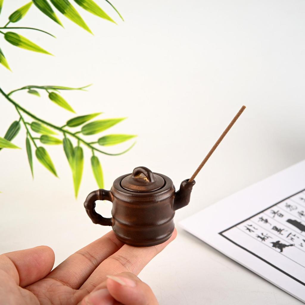 Antique Chinese Sandalwood Incense Holder and Burner - Kodo Accessories for Indoor Use