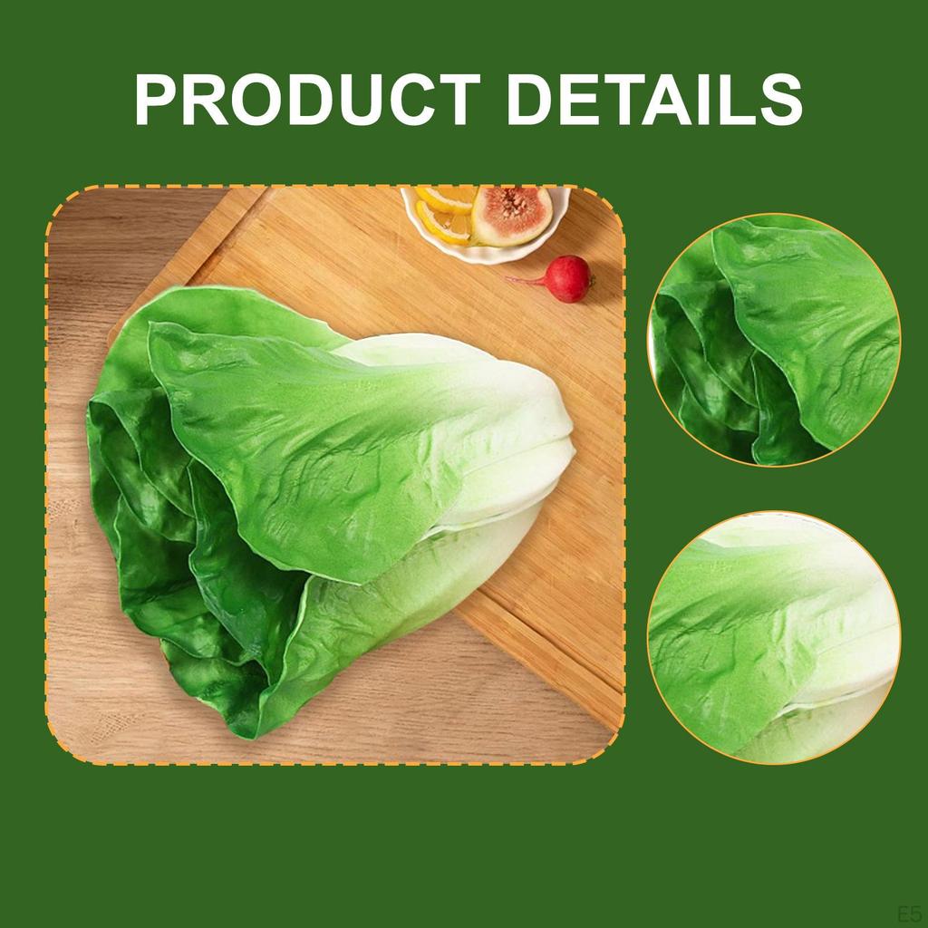 Artificial Vegetable Fake Veggie Model Display PU Realistic Decorative Lifelike Faux for