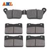 AHL Motorcycle Front and Rear Brake Pads For AEON Elite 400i For SYM SB 250 Ni Wolf SB Max Sym 400i 600i Inc ABS 400 600 I