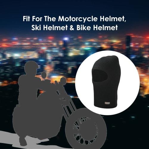 OHYOGA Knit Wool Cap, Balaclava, Army, Black Set, Tactical Face Mask, Military Full Face Mask, Cold Weather Protection, Helmet Inner, Airsoft, Bicycle