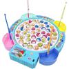 Fishing Toys Hook Electric Spin with Music Size Models Optional Blue and Pink Toys and Gifts for Kids Cute Stickers Practise