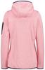 Jacket CMP Jacket FIX Hood Pink White 03CU