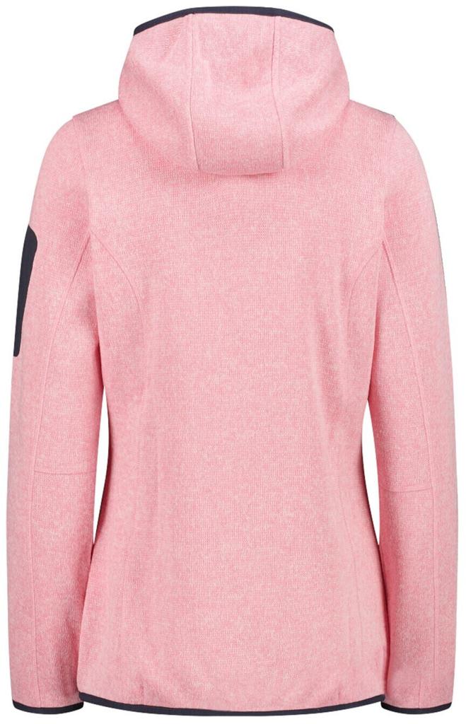 Jacket CMP Jacket FIX Hood Pink White 03CU