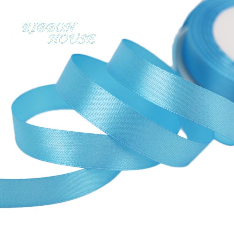 (25 yards/roll) 15mm single face Satin Ribbon Webbing Decoration Gift Christmas Ribbons