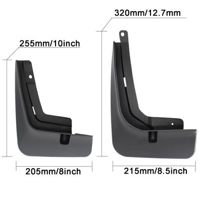 4 bucăți/set apărătoare pentru stropire pentru Chery Tiggo 7 Pro clapete de noroi clapete de noroi apărătoare de noroi față spate accesorii auto piese