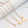 Jewelry Little Sis Middle Sis Good Sister Necklaces Big Sister 3 Pieces / Set Stitching Necklaces