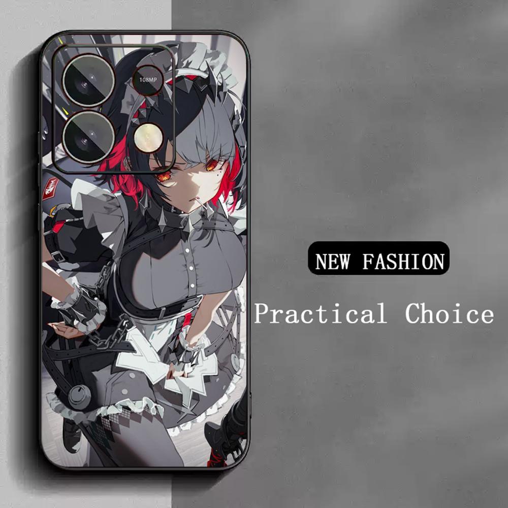 Ellen joe cute game girl design poster Phone Case For Redmi Note 14 13 12 11 Pro Plus S 5G 14C A3 Soft Black Phone Cover