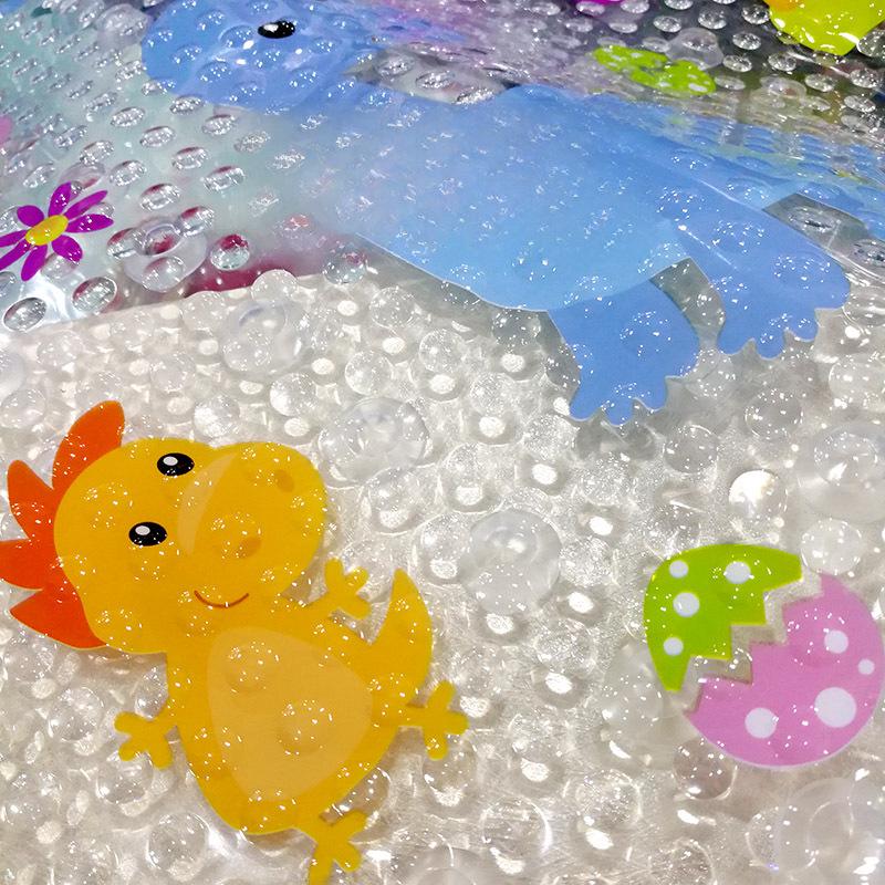 Children's Cartoon Anti-Slip Waterproof PVC Bathroom Mat