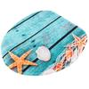 A11E-Beach Seashells Starfish Sand Bath Mat Holidays Summer Bathroom Carpet Rug Non-Slip 3 Piece Toilet Mat Set Starfish Floor