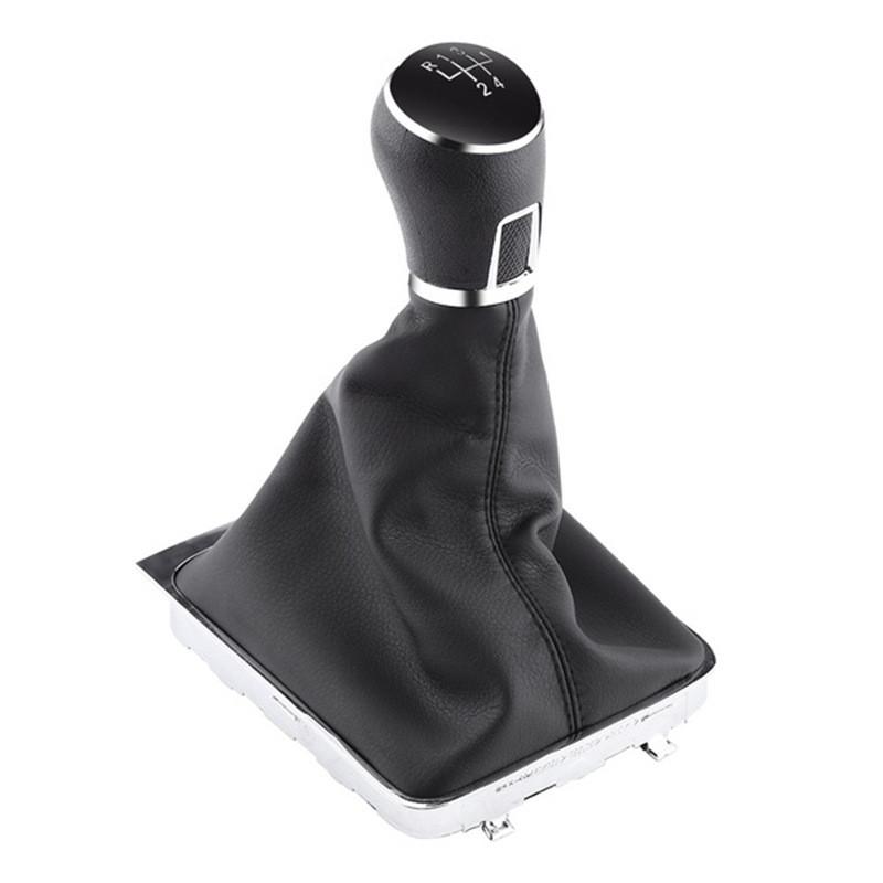 Gear Shift Knob Lever Shifter Stick Gaiter Boot Cover Collar For Volkswagen VW Passat B7 2011 2012 2013 2014 2015 Car Styling