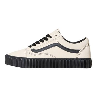 Old Skool Creeper Grunge Klasická textura Elegantní Nízké Skate Boty Unisex Tenisky Bílé VN000DCE2VZ