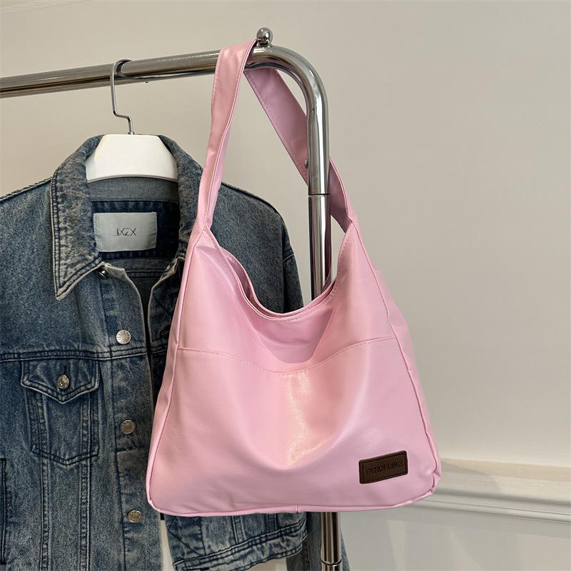 

Вместительная сумка-тоут 2025 весна новая универсальная ретро одно плечо модная сумка под мышкой текстурная повседневная сумка