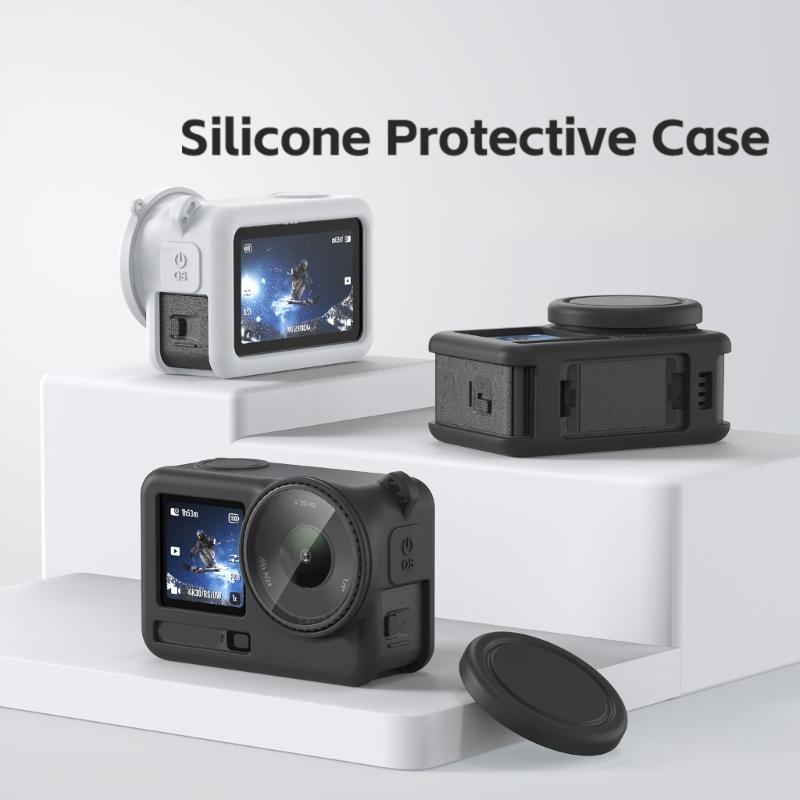 Lightweight Camera Lens Protector Easy Installation Action 6 Degree Protective Housing Skin Sleeve Replacement for Action 6