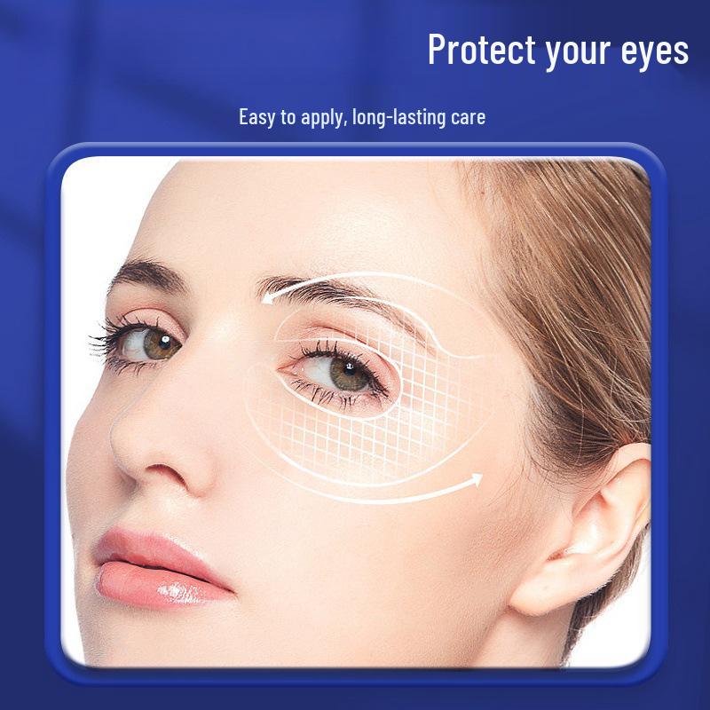 Herbal Eye Moisturizing Patches for Fatigue Relief and Acupoint Therapy with Lutein and Mugwort