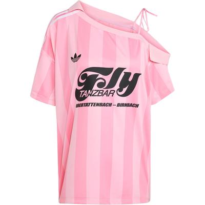 Originals SS25 Off Shoulder Jersey Fashion Comfortable Short Sleeve Soccer Shirt Women Tops Pink Light-Pink KD2277